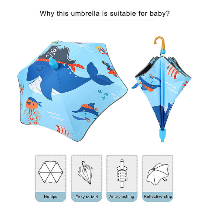 Canopy Shape Umbrella for Kids,5-12Years