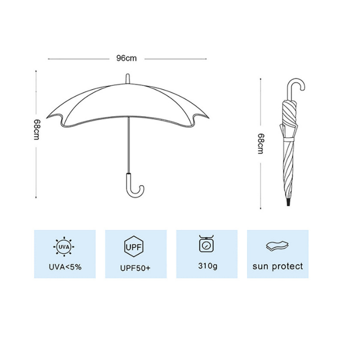 Canopy Shape Umbrella for Kids,5-12Years
