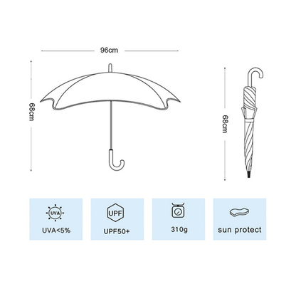 Canopy Shape Umbrella for Kids,5-12Years