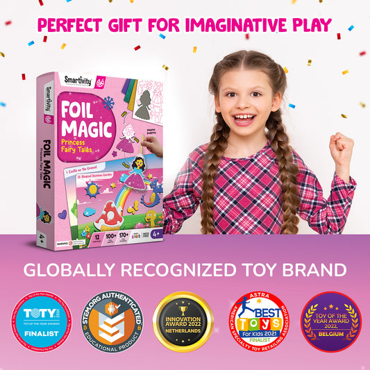 Smartivity Foil Magic - Princess Fairy Tales STEM Toy for Kids 4+