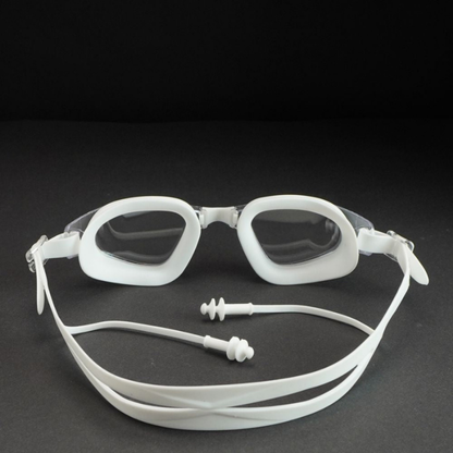 White Cat eye Shape Frame Anti-Fog UV Protection Leakproof design Swim Goggles for Adults