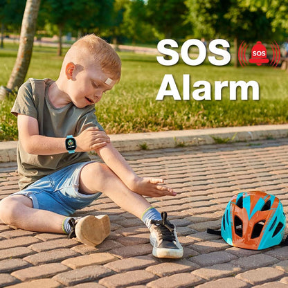 Sekyo S2 Pro Kids Smartwatch with Calling | GPS Location Tracking, SOS Alert, Camera, Safe Zone & Family Chat | 4G/5G SIM Support | App-Controlled | Long Battery Life