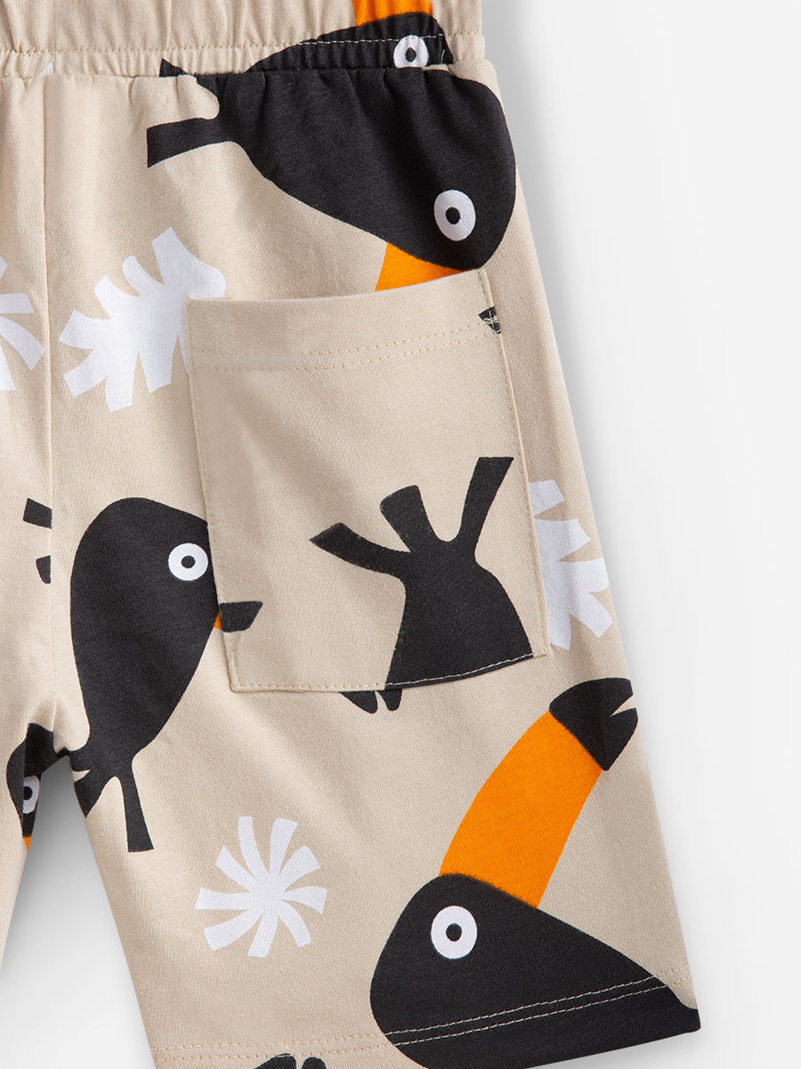 Premium Playful Toucan Oversized Cord Set (Unisex)