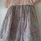 Tassel dress in sky blue butterfly