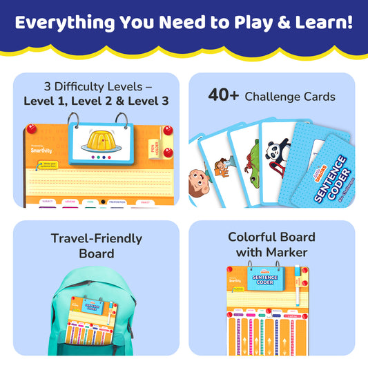 Smartivity Sentence Coder STEM Toy for Kids 6+