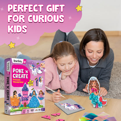Smartivity POKE 'N' CREATE - Princess Wonderland STEM Toy for Kids 4+