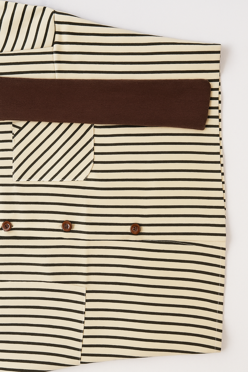 Full Sleeves Striped Shirt and Jeans Set