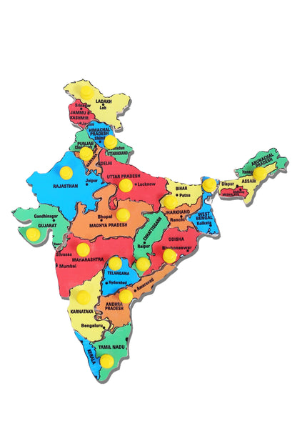 India Map Puzzle Puzzle
