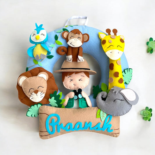 Safari Boy Wall Hanging