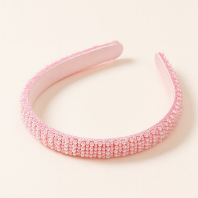 Choko Pearl Beaded Hairband for Girls Elegant Party and Celebration Wear Style