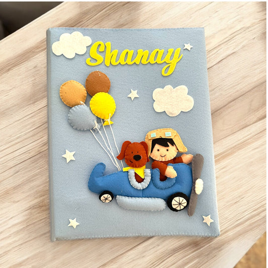 a4 size clip & clear folder for kids