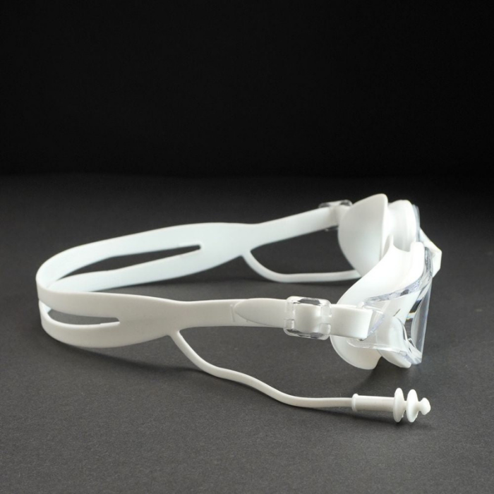 White Cat eye Shape Frame Anti-Fog UV Protection Leakproof design Swim Goggles for Adults