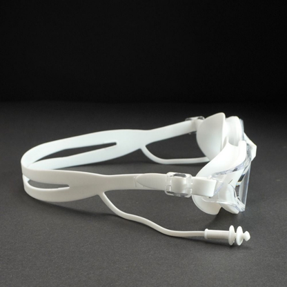 White Cat eye Shape Frame Anti-Fog UV Protection Leakproof design Swim Goggles for Adults