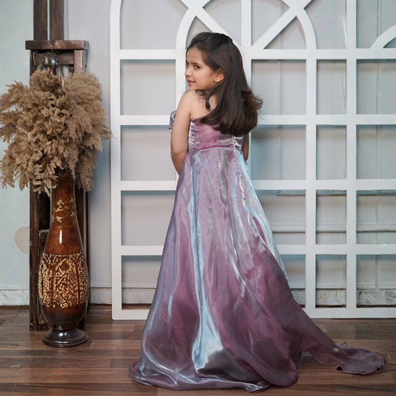 Tissue Flower Gown