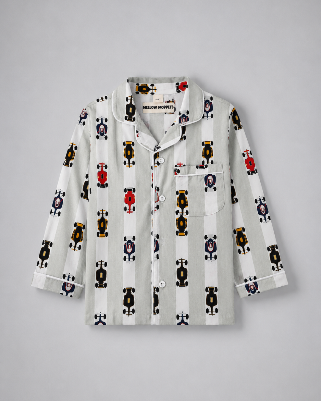 Grand Pix Pure Cotton Night Suit