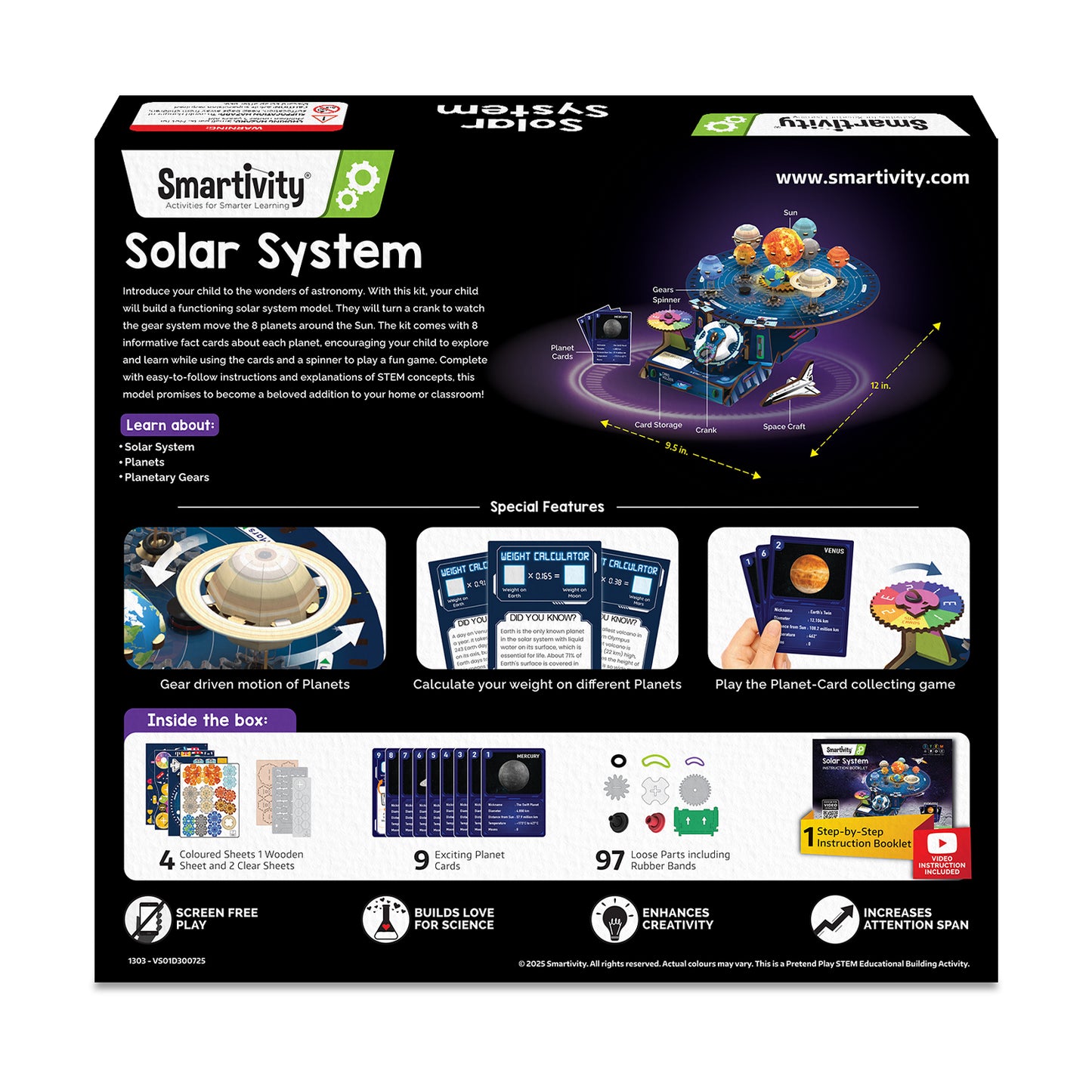 Smartivity Solar System STEM Toy for Kids 8+