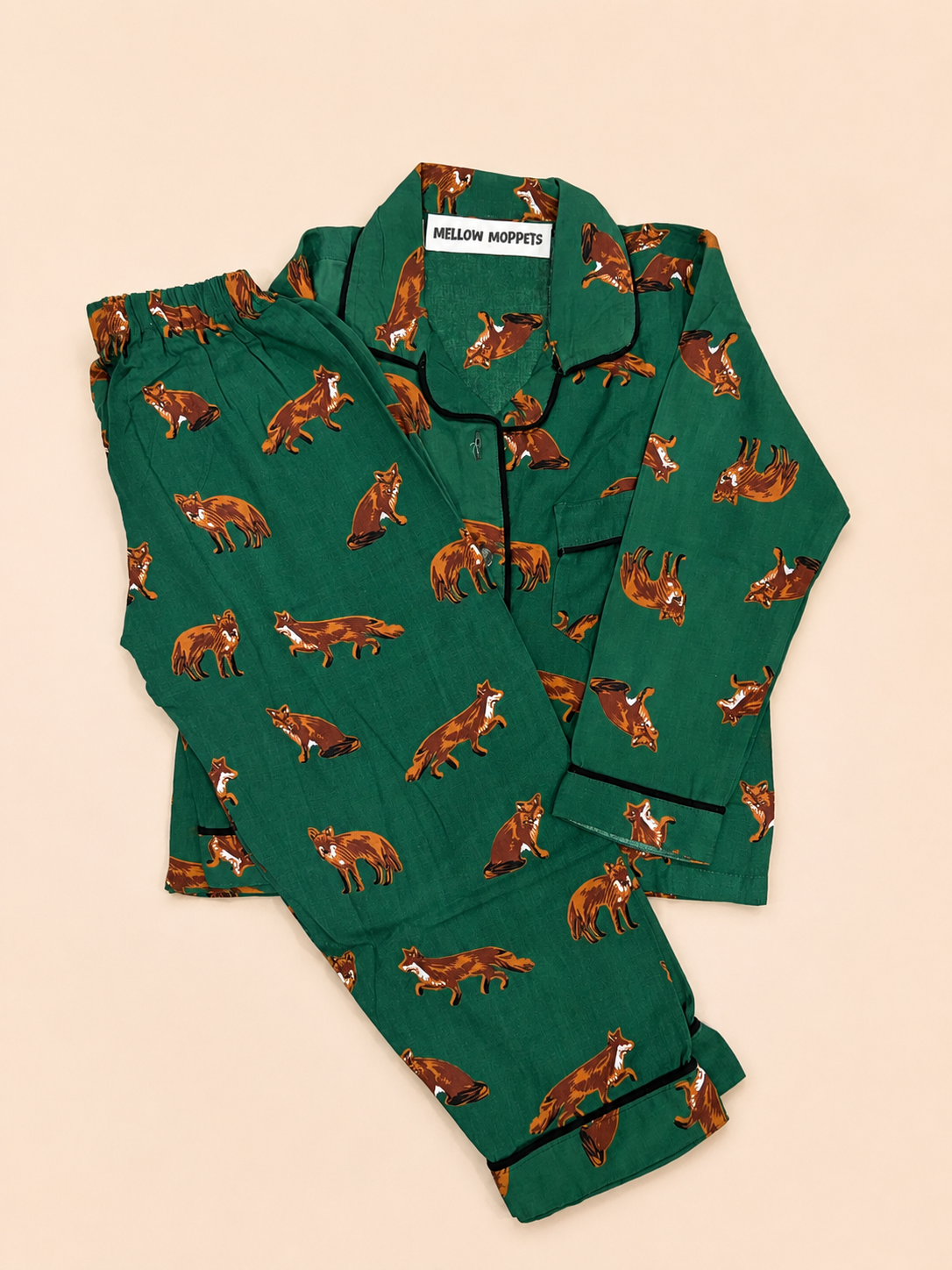Little Wolf Full sleeves Night Suit