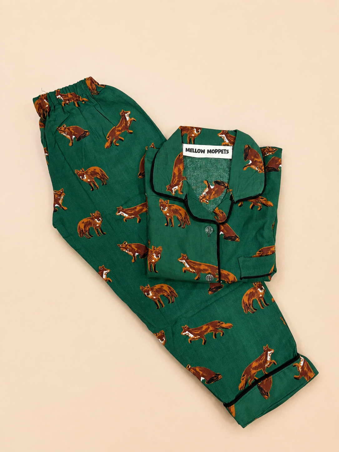 Little Wolf Full sleeves Night Suit