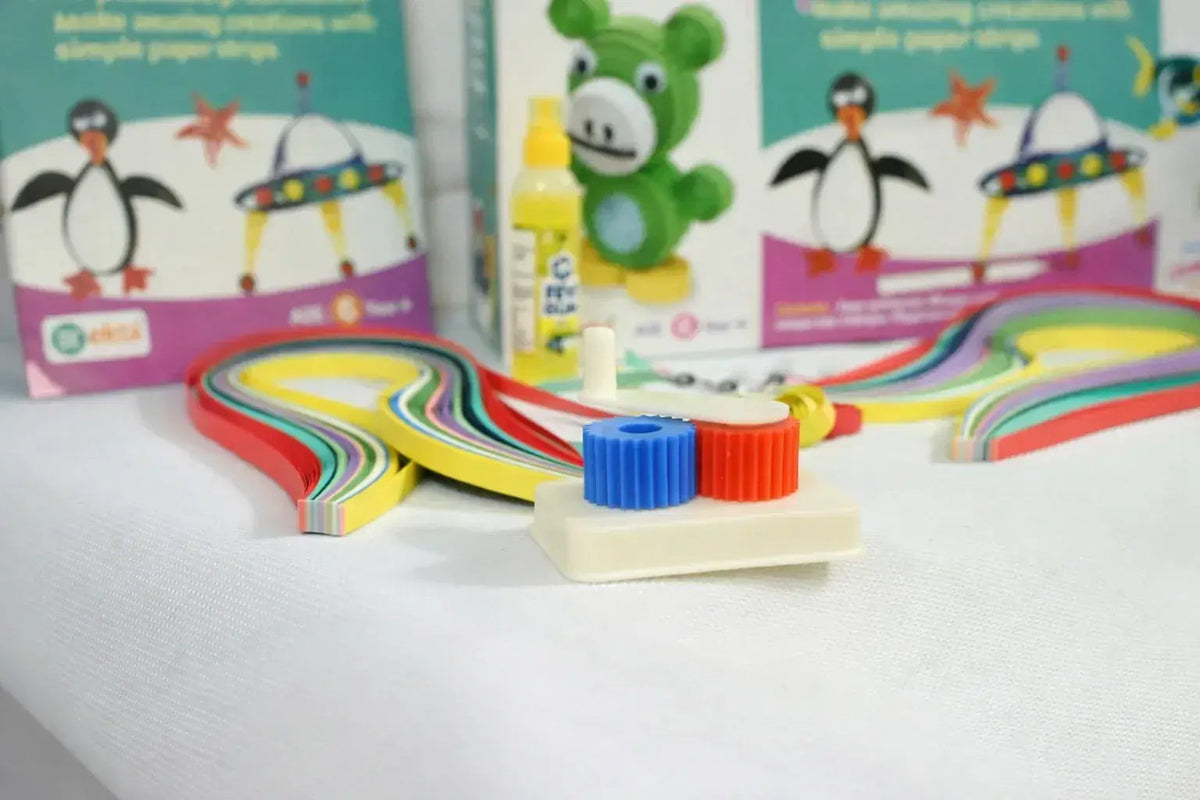 iLearnNGrow Mini Quilling Kit – Creative DIY Paper Quilling Set for Kids