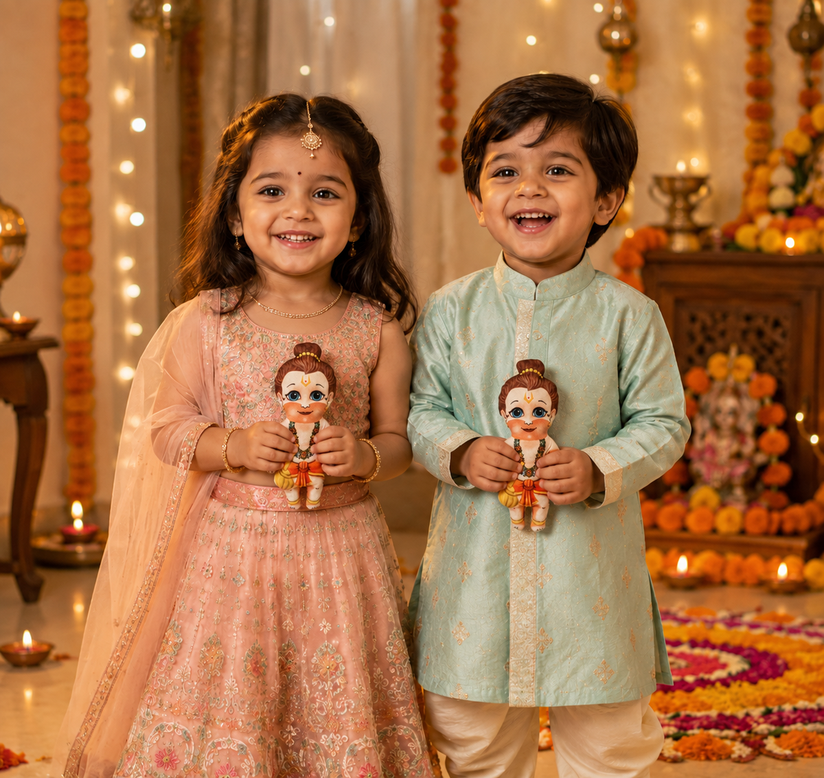 Lord Hanuman Plush Doll