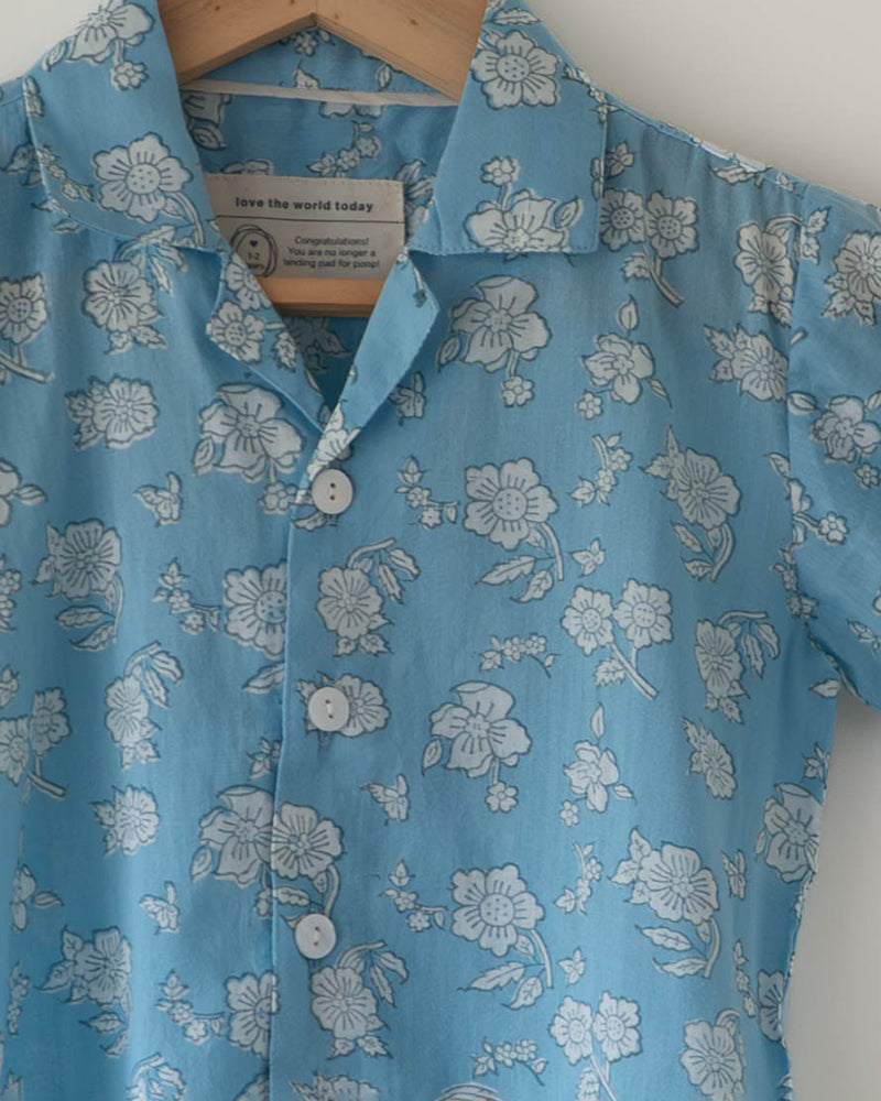 Boogie co-ord set in powder blue