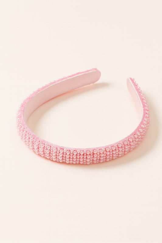 Choko Pearl Beaded Hairband for Girls Elegant Party and Celebration Wear Style