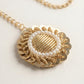 Choko Girls Set of 2 Gold & Silver Gota Patti Pearl Border Maang Tikka