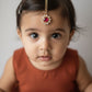 Choko Girls Set of 3 Multicolor Round Stone Maang Tikka