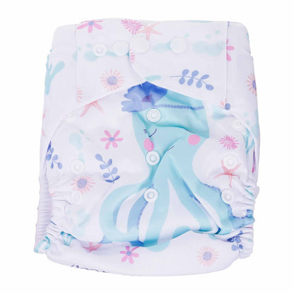 Diaper with Button