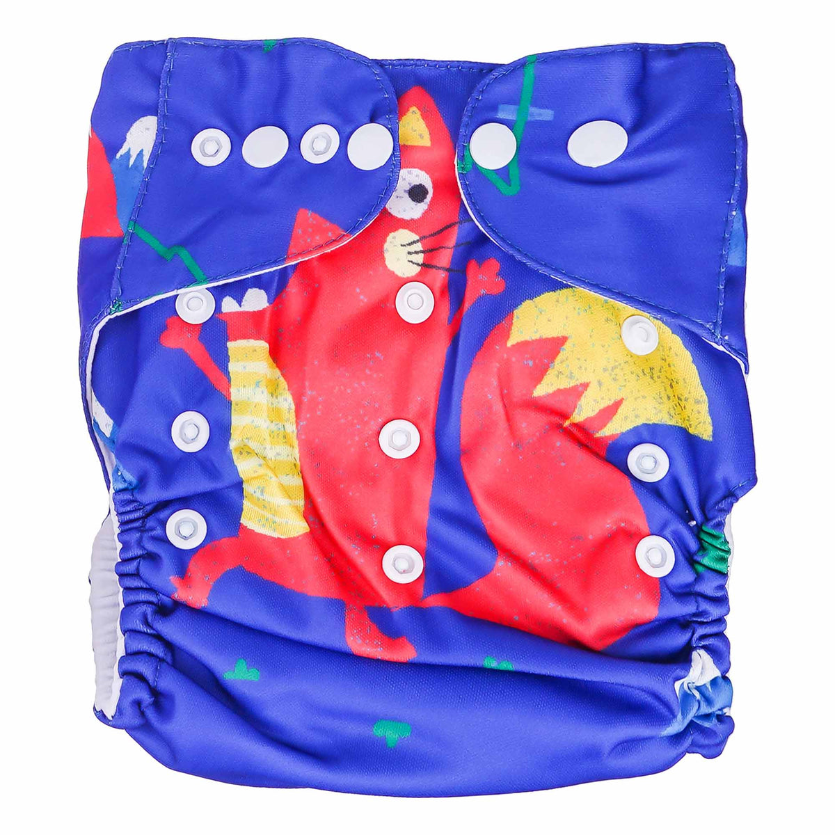 Diaper with Button