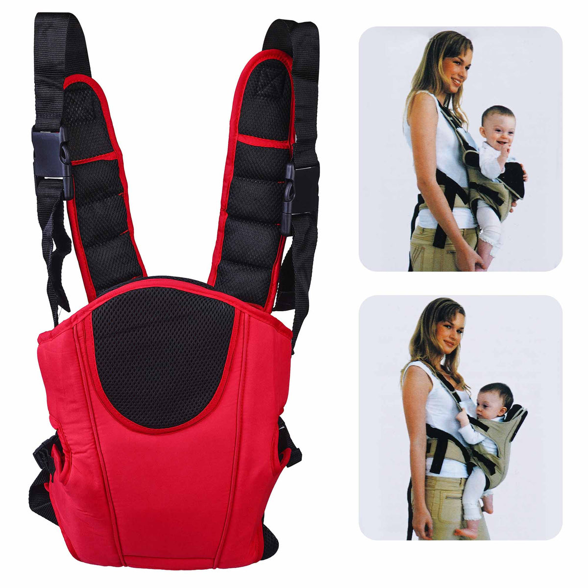 Red & Black Baby Carrier