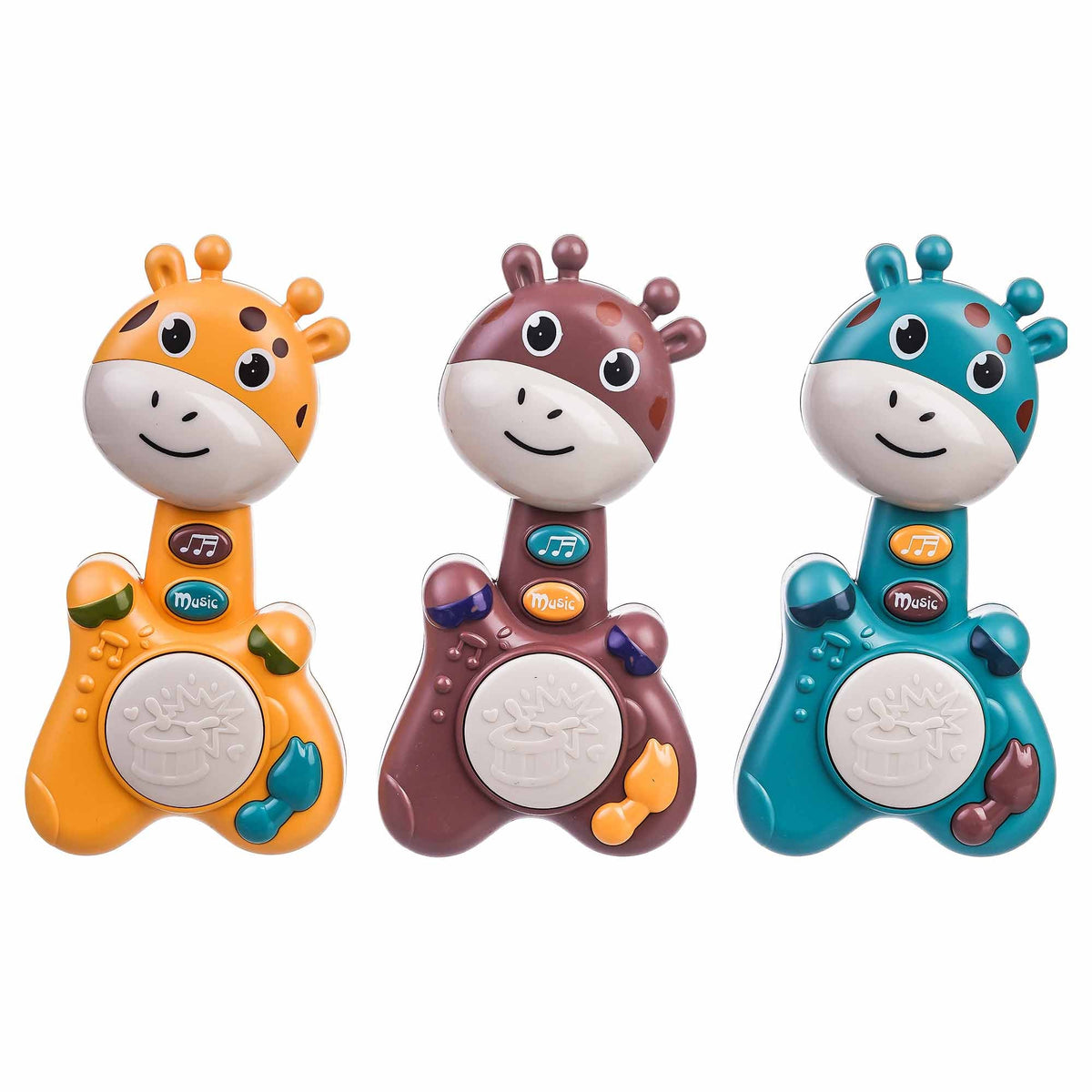 Cute Giraffe Baby Rattle Toy
