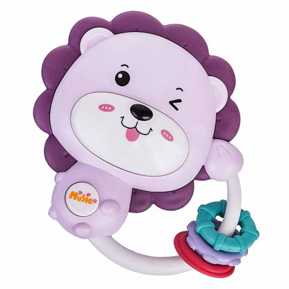 Cute Lion Baby Rattle Toy