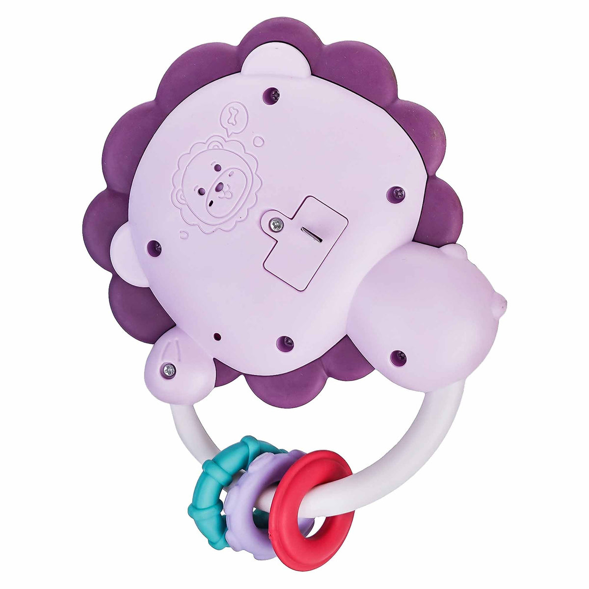 Cute Lion Baby Rattle Toy