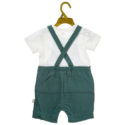 T-Shirt & Dungaree Set