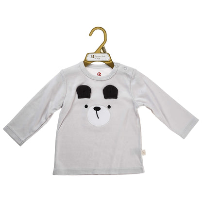 Full Sleeves T-Shirt & Pant Set For Boys - Black