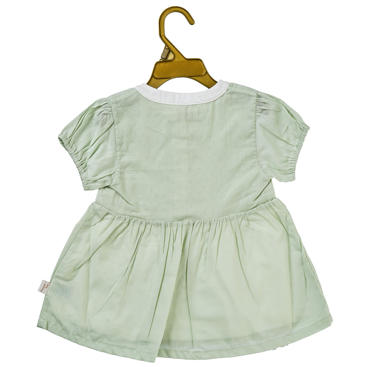 Sprig & Ruffle Pintuck Top & Diaper‑Cover Set