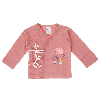 Long Sleeve Wrap T-Shirt