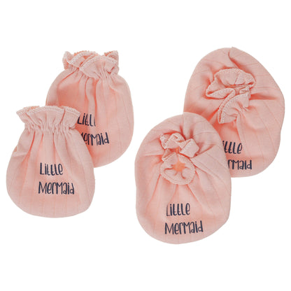 2 Pack Mitten & Bootie Set
