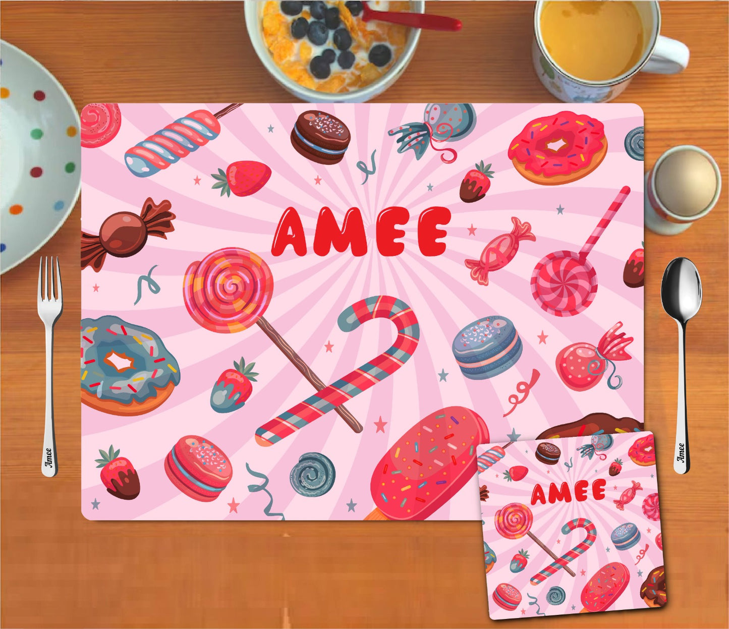 Mat Coaster Set