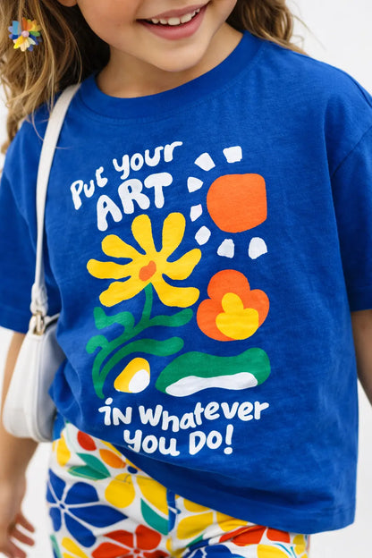 Put your Art in Whatever you Do (Bootcut pant Set)