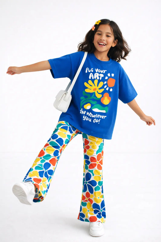 Put your Art in Whatever you Do (Bootcut pant Set)
