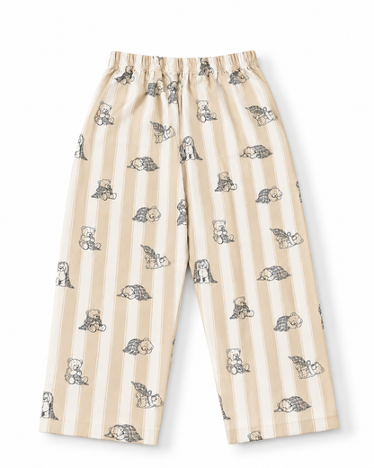 Bear Hugs & Snoozes Kids Cotton Night Suit