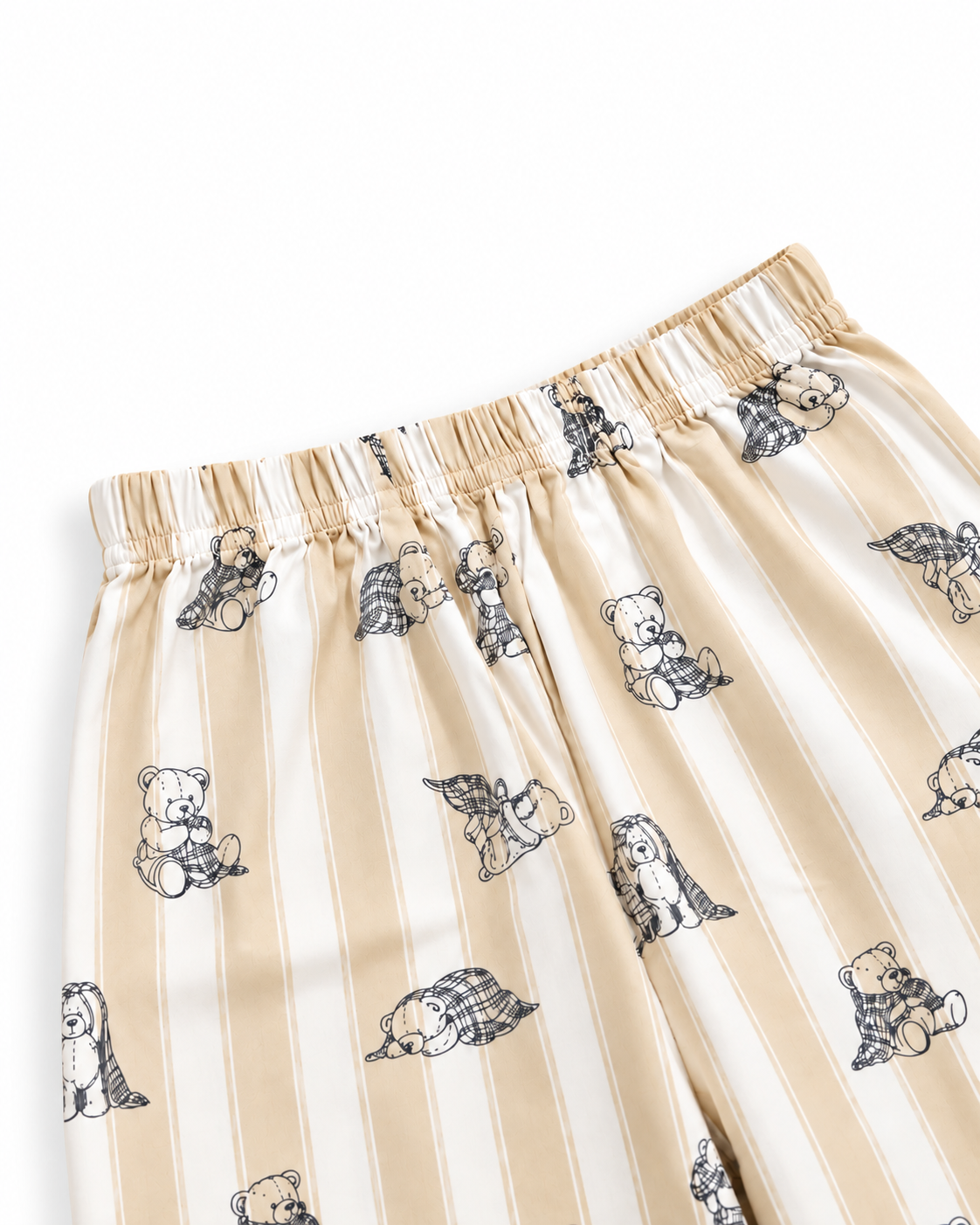 Bear Hugs & Snoozes Kids Cotton Night Suit