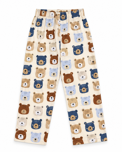 Bearly Everland Kids Cotton Night Suit