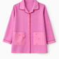 Pure Cotton Pink Full Sleeves Night Suit with Heart Pocket Detail
