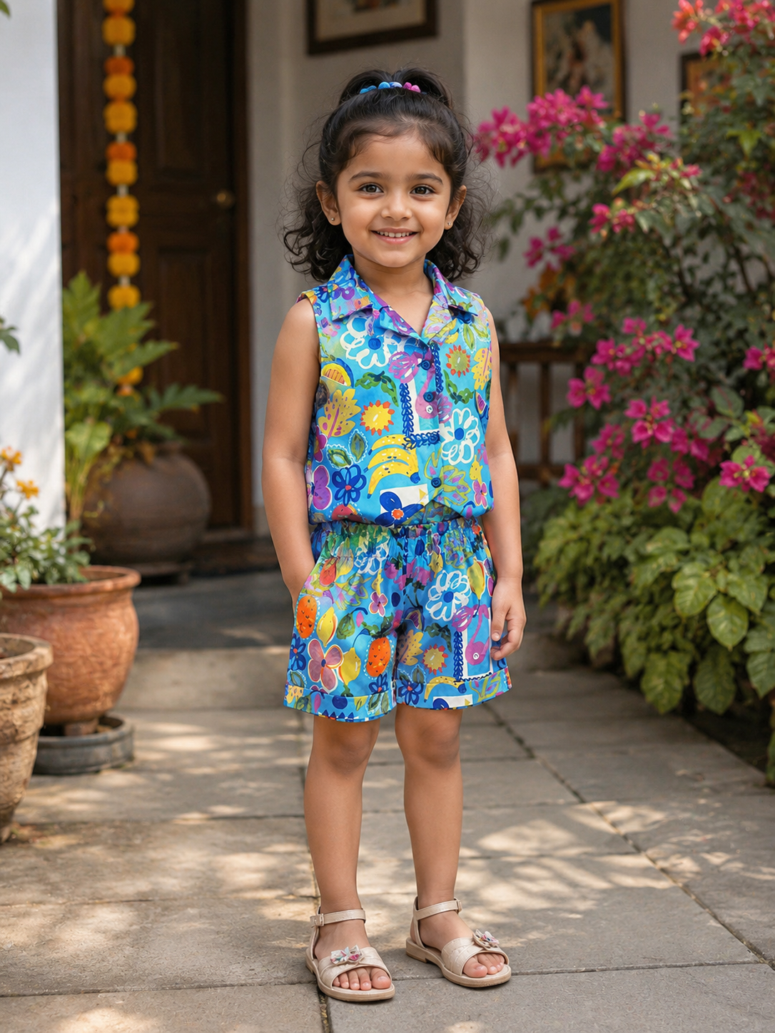 Blueberry Garden Co-ord Set