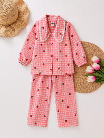 Strawberry Picnic Co-ord Set