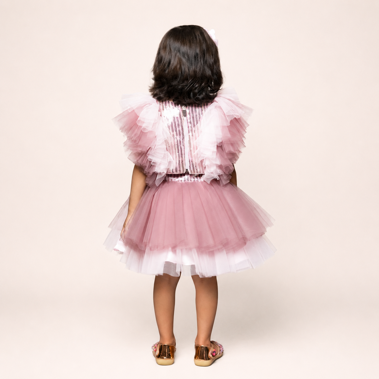 Sequin Top And Skirt Set