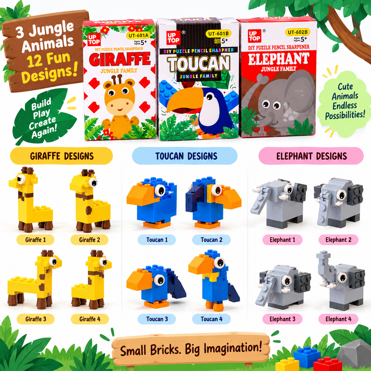 Lego Sharpener – Fun Pencil Sharpener for Kids